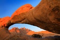 Spitzkoppe, beautiful hill in Namibia. Rock monument in the nature. Landscape in namibia. Stone in the nature, evening light in